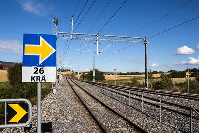 Allerede i november 2013 startet testingen av ERTMS på Østfoldbanen østre linje mellom Rakkestad og Sarpsborg.