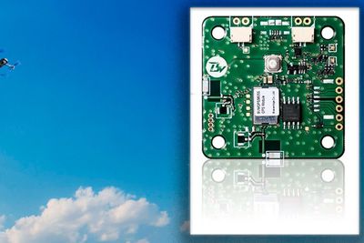 Systemkomponenten fra Nordic Semiconductor sender identifikasjon fra droner i Japan til luftfartsmyndighetene hvert sekund.