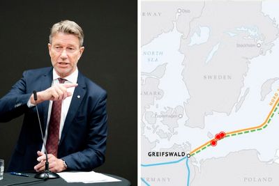Olje- og energiminister Terje Aasland sier at beredskapen på norsk sokkel nå blir skjerpet etter den store gasslekkasjen i Østersjøen.