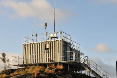 NILUs målestasjon på Birkenes i Agder måler blant annet konsentrasjonen av metan i lufta. 