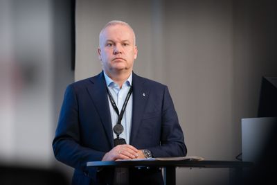 Konsernsjef Anders Opedal i Equinor leverer resultater for tredje kvartal i år som er svakere enn han gjorde til samme tid i fjor. Bildet er fra 2022. 