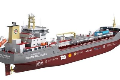 Svenske Ektank har to kjemikalietankere fra 2018 som egner seg for ombygging og etterinstallasjon av 2,4 MW brenselceller fra Teco 2030. 