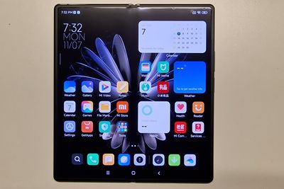 Flat og brettbar: Vi er imponert over hvordan Xiaomi har løst bretteutfordringen. Mer enn dette blir det ikke.
