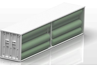 Umoe Advanced Composites skal utvikle containere for sjøtransport av komprimert hydrogen sammen med Gen2Energy.