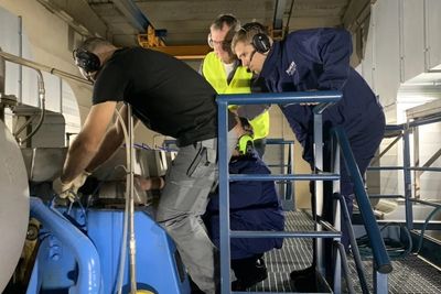 Viscofan i Spania startet i november gradvis innblanding av hydrogen i naturgassen som ble brukt i en B36:45 gassmotor fra Bergen Engines.