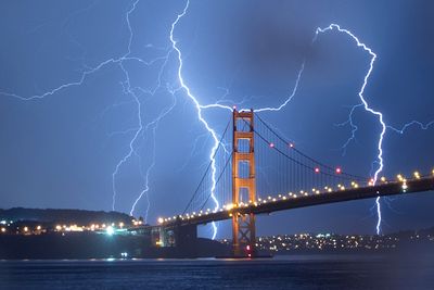 Det har stormet og lynet rundt Golden Gate Bridge helt siden de første planene ble lansert. Brua stod ferdig i mai 1937.