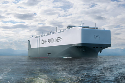 Hoegh Autoliners - Aurora-klassen bilskip. Skipene skal ha motorer for ammoniakk som drivstoff, dersom MAN kommer i mål med sin utvikling av motoren. 