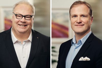 Kronikkforfatterne: Administrerende direktør Bård Folke Fredriksen og advokat Lars Grøndal i NBBL.