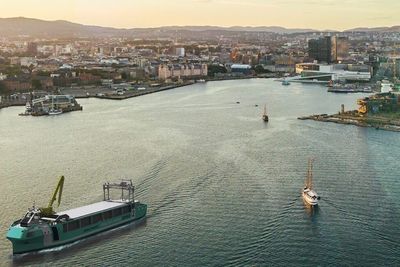 Naval Dynamics har designet nullutslippsskip som kan brukes til massetransport for bygg- og anleggsektoren i Oslo-området. 