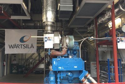 Wärtsilä Exhaust Treatment i Moss. Testhall for eksosrensing, scrubbere, CO2-fangst og lagring ble åpnet i 2018. 
