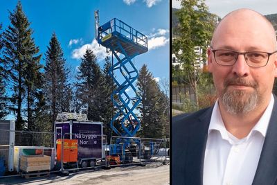 Under skirennet i Holmenkollen setter Telia opp en ekstra mobil basestasjon. Denne gang testes bruk av batterier i stedet for dieselaggregat. – Dette er et spennende pilotprosjekt, sier leder for infrastruktur i Telia, Georg Svendsen.