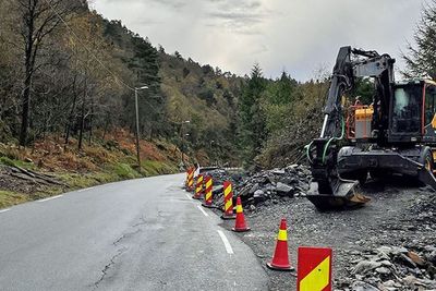 Fylkesveiene i Vestland skal få ekstra vedlikehold for 500 millioner kroner.