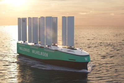 Orcelle Wind blir 220 meter lang, 40 meter bred og vil ha plass til 7.000 biler og rullende materiell. 
