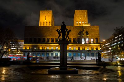 OSLO  20181113.Oslo rÂdhus, RÂdhusplassen.Foto: Vidar Ruud / NTB