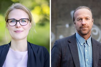 Kronikkforfatterne: Natalia I. Kucirkova, professor ved Universitetet i Stavanger, og Trond Ingebretsen, styreleder i WiKIT AS