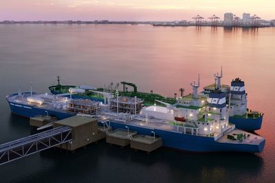 Wärtsilä, Höegh LNG og flere andre partnere skal utvikle teknologi som kan plasseres om bord på en FSRU og omdanne ammoniakk til hydrogen. NH3 blir energibærer og batteri for H2. Höegh LNG har i dag 10 FSRU-er for mottaksanlegg for LNG (flytende naturgass).