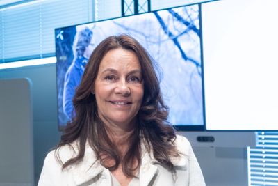 Administrerende direktør Birgitte Engebretsen i Telenor Norge kan ikke si når Telenor blir ferdig med 5G-utbyggingen sin, men er fornøyd med resultatet for andre kvartal.