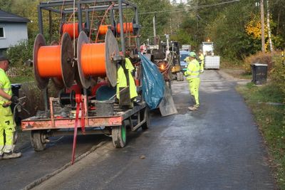  Hvem må slippe til grossistkunder i nettverkene sine? Her illustrert ved mikrogrøfting, utført for Homenet (Globalconnect) på Nesodden. 