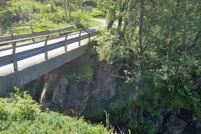 Lauvbrua i Hardanger slik den ser ut nå.