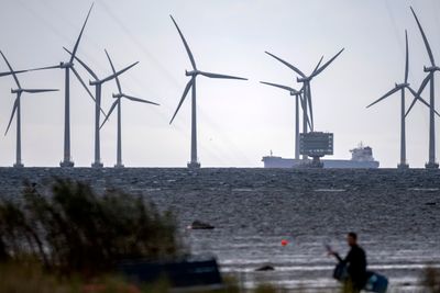 Lillgrund vindkraftpark sør for Malmö. Det svenske forsvaret har nå sagt nei til seks av åtte planlagte havvindparker.