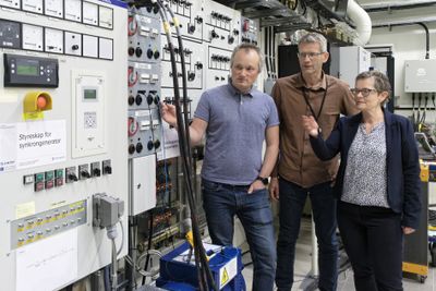 Henning Taxt, Oddbjørn Gjerde og Gerd Kjølle sier strømnettet ikke er forberedt for stor lokal strømproduksjon, og at det vil kreve endringer om MDGs forslag skal settes ut i livet.
