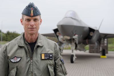Rolf Folland er utnevnt som ny sjef for Militærmisjonen i Brussel. Han overtar jobben etter Louise Kathrine Dedichen. Folland har vært sjef for Luftforsvaret siden 2021. Her er han fotografert ved en tidligere anledning.