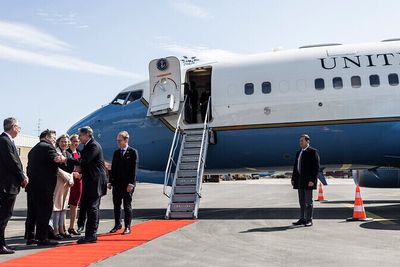 USAs utenriksminister Anthony Blinken ankom Luleå tirsdag til todagers møte for å diskutere samarbeid innenfor handel og teknologi med EU.