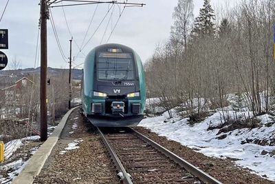 Her testet det nye signalsystemet på Gjøvikbanen.