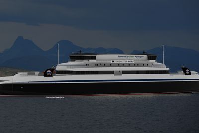 Torghatten skal bygge to hydrogenferger til å krysse Vestfjorden.