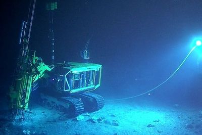 Seabed Solutions undervannsgraver FlexiCore i operasjon på mer enn 1000 meters dyp. 