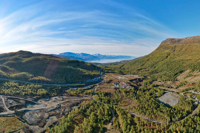 Aker Horizons forbereder ammoniakk- og hydrogenprosjekt utenfor Narvik.