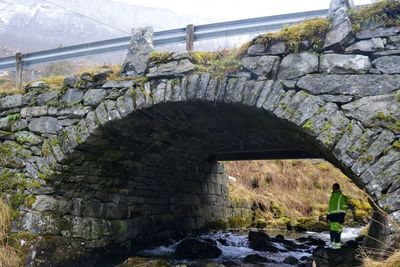 Kopebrua på fylkesveg 63 i Geiranger.