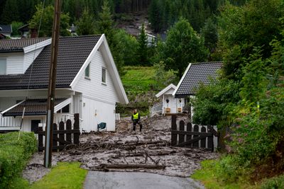 Tirsdag ettermiddag gikk det et stort jordskred i Bagn i Valdres.