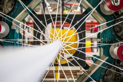 OTS bruker mange forskjellige typer fibre, avhengig av bruksomåder for tauene. 