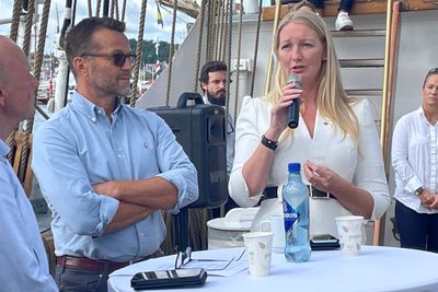  Edina Ringdal Wickholm, direktør for dekarboniseringspolitikk og partnerskap i Yara, hadde et klart budskap til politikerne på Arendalsuka: Bli enige om et nytt klimaforlik.