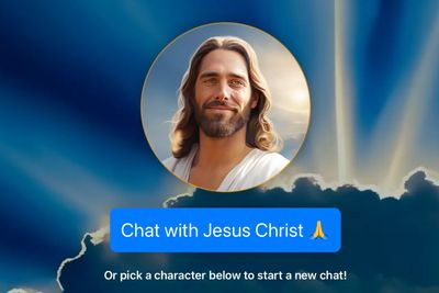 KI-appen lar deg «starte din spirituelle reise» og «finne trøst, veiledning og inspirasjon» i samtale med Jesus, eller Judas om du foretrekker det.