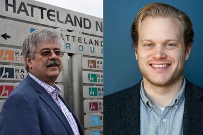 Autostore og Remarkable var de eneste enhjørningene som fikk driftsoverskudd i 2022. Her representert ved Autostore-gründer Jakob Hatteland (til venstre) og Remarkable-gründer Magnus Wanberg.