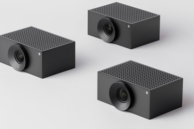 Huddly har utviklet et nytt videokonferansesystem basert på tre høyoppløselige kameraer som ikke krever linser som zoomer og snur rundt.