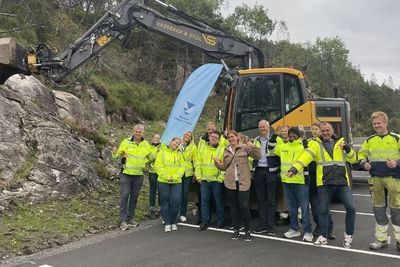 En samlet prosjektgruppe med fagfolk fra byggherre, entreprenør og kommune som har sørget for at folket i Øygarden har fått en trygg hverdagsvei.