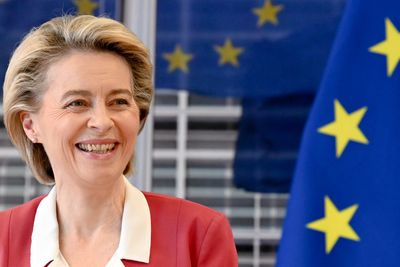 EU-kommisjonens president Ursula Von der Leyen satser på mer hydrogen, men det er ikke nok. 