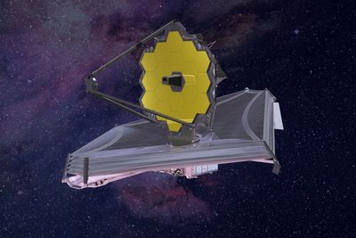 Den kalde siden: James Webb teleskopet er avhengig av at det er kaldt for at de gullbelagte speilene skal reflektere som de skal. Derfor vender de og instrumentene bort fra solen og da får overflaten en temperatur på 55 grader Kelvin.
