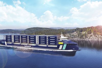 Samskip skal bygge to containerskip for frakt mellom Norge og Nederland. Hydrogen (komprimert eller flytende) og brenselceller er plassert på akterdekk. Skipene bygges ved Cochin Shipyard Limited i India.