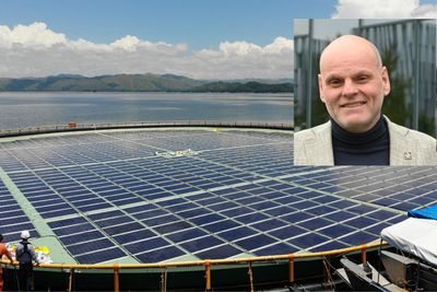 I Magat-dammen på Filippinene bygges et flytende solkraftanlegg basert på Ocean Suns teknologi. Gründer og sjef Børge  Bjørneklett har store forventninger til anlegget.