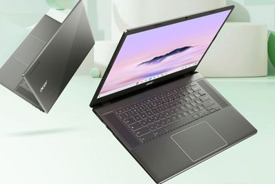 Google har avduket Sitt nye Chromebook Plus-konsept. Dette er en av de nye modellene, Acer Chromebook Plus 515.