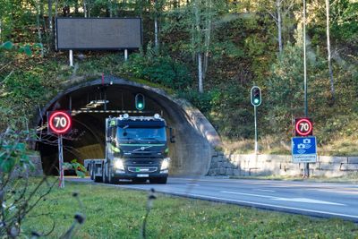 Oslofjordtunnelen har en stigning på 7 prosent og oppfyller dermed ikke EUs tunnelsikkerhetsdirektiv.