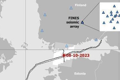 Norsar har onsdag lokalisert rystelsene til stedet hvor Balticconnector krysser Nord Stream 1-rørledningene. Sistnevnte ble sprengt 27. september i fjor.
