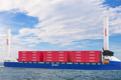 Viasea har fått i overkant av 170 millioner kroner i støtte fra Enova til å bestille to containerskip på  700-900 TEU som i hovedsak skal gå på hydrogen.