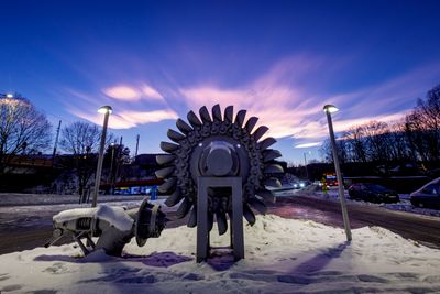 20231219
Teknisk Museum åpner ny utstilling om energi i 2024.
Her et bilde av Peltonturbinen som er det første publikummet møter utenfor museet. Hjulet har i sin tid produsert kraft for Norsk Hydro på Rjukan. 
