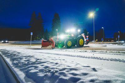 På nyåret må nesten alle traktorer ha setebelte for føreren. 