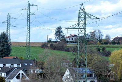 Kraftledninger i Tyskland.